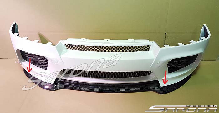 Custom BMW X5  SUV/SAV/Crossover Front Lip/Splitter (2011 - 2013) - $290.00 (Part #BM-081-FA)